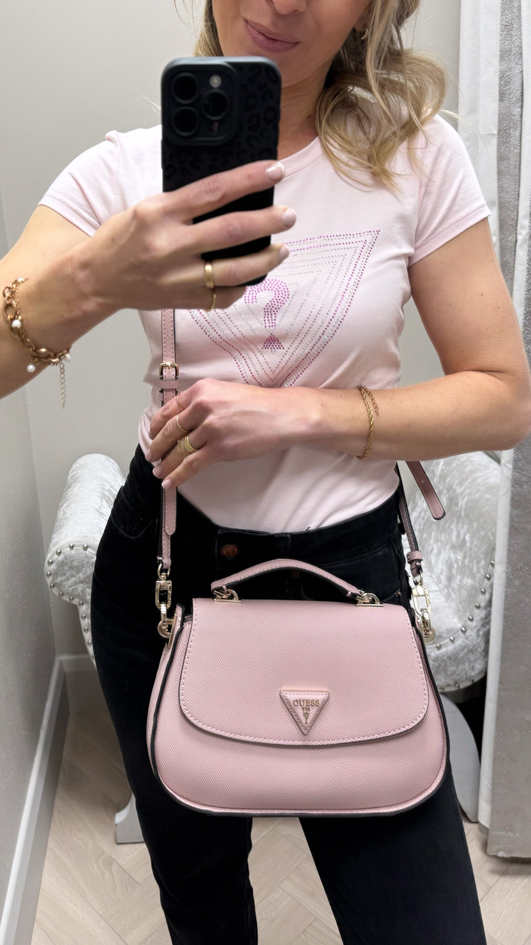 Guess rose eco jazlynn crossbody EZG952320