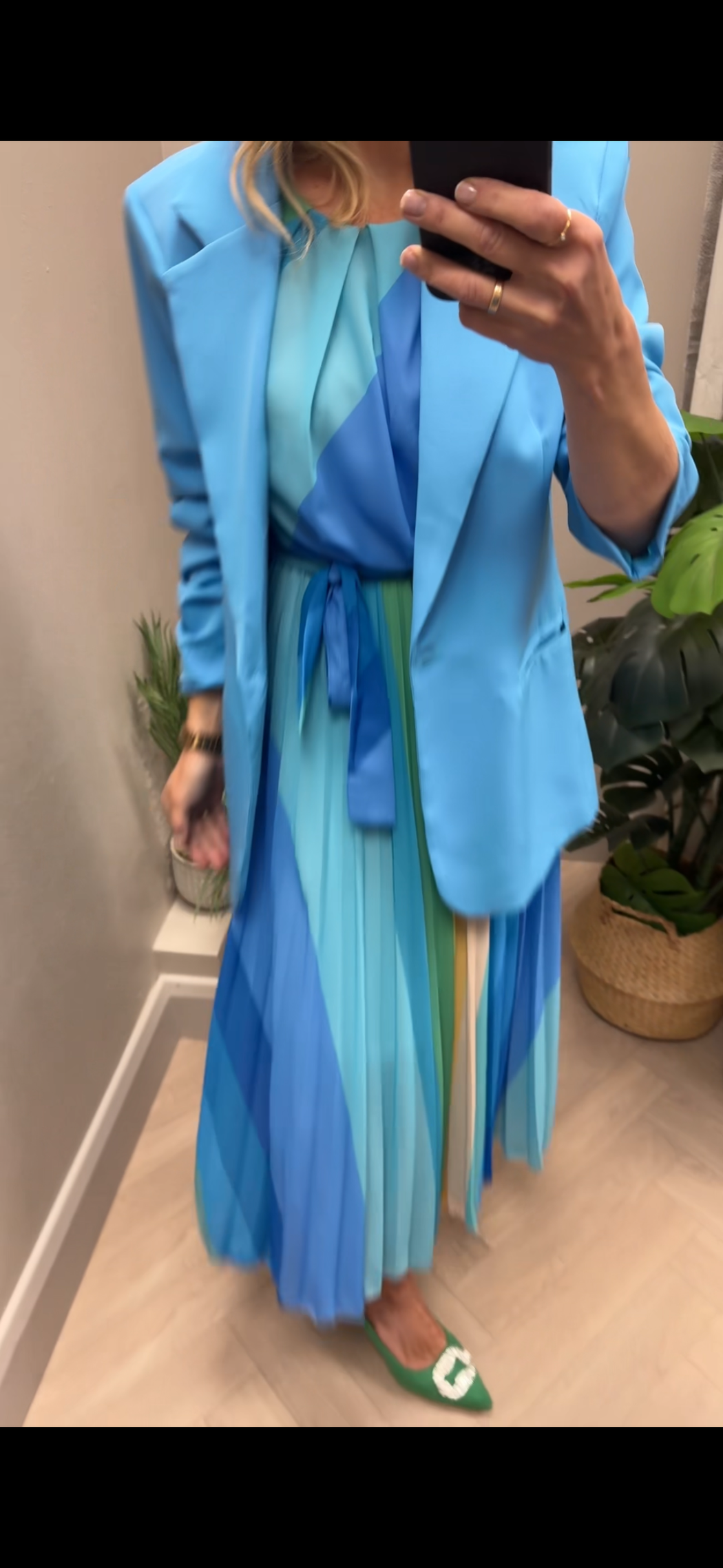 Turquoise Ellie blazer