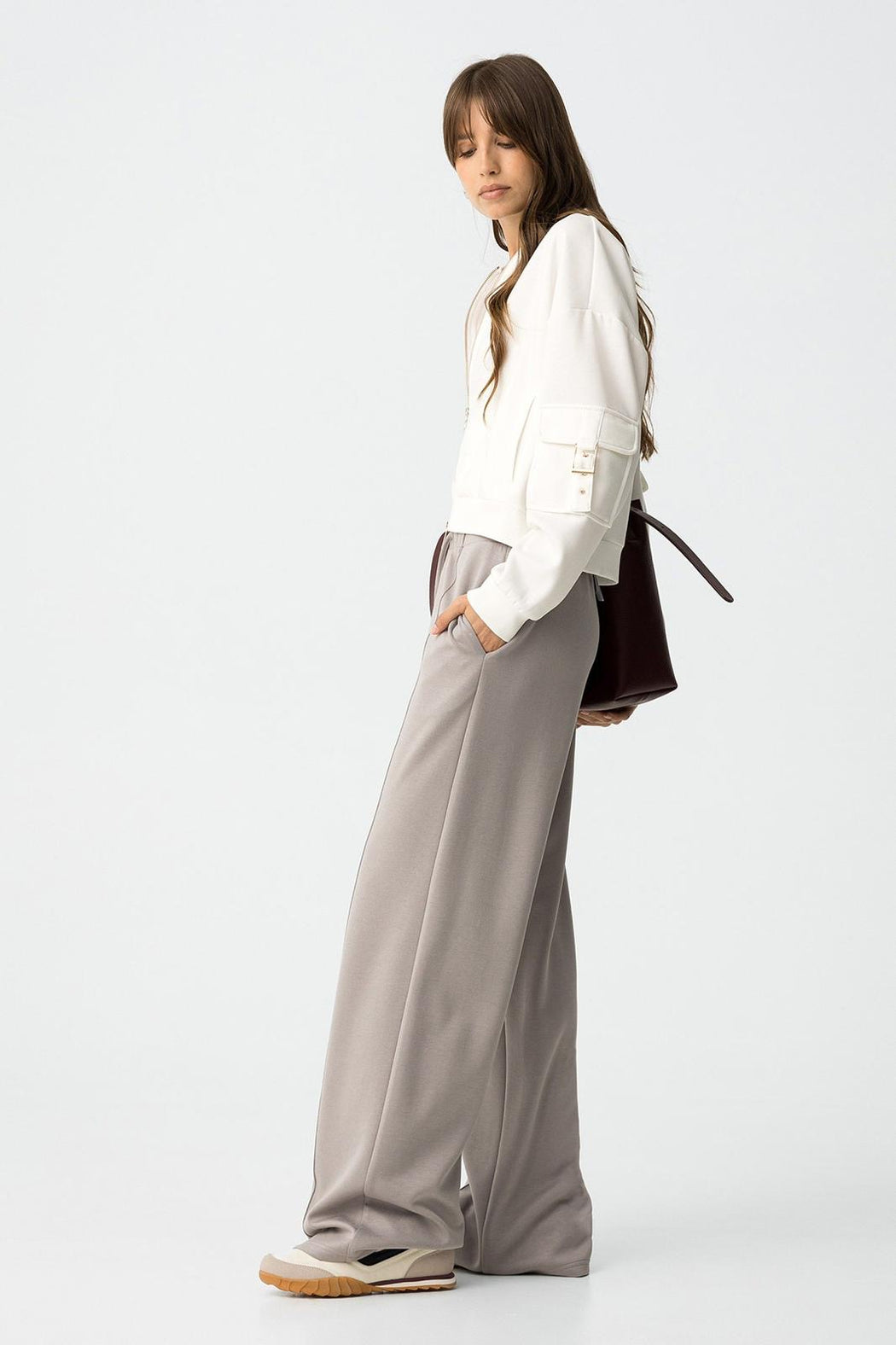 Valentina grey trousers