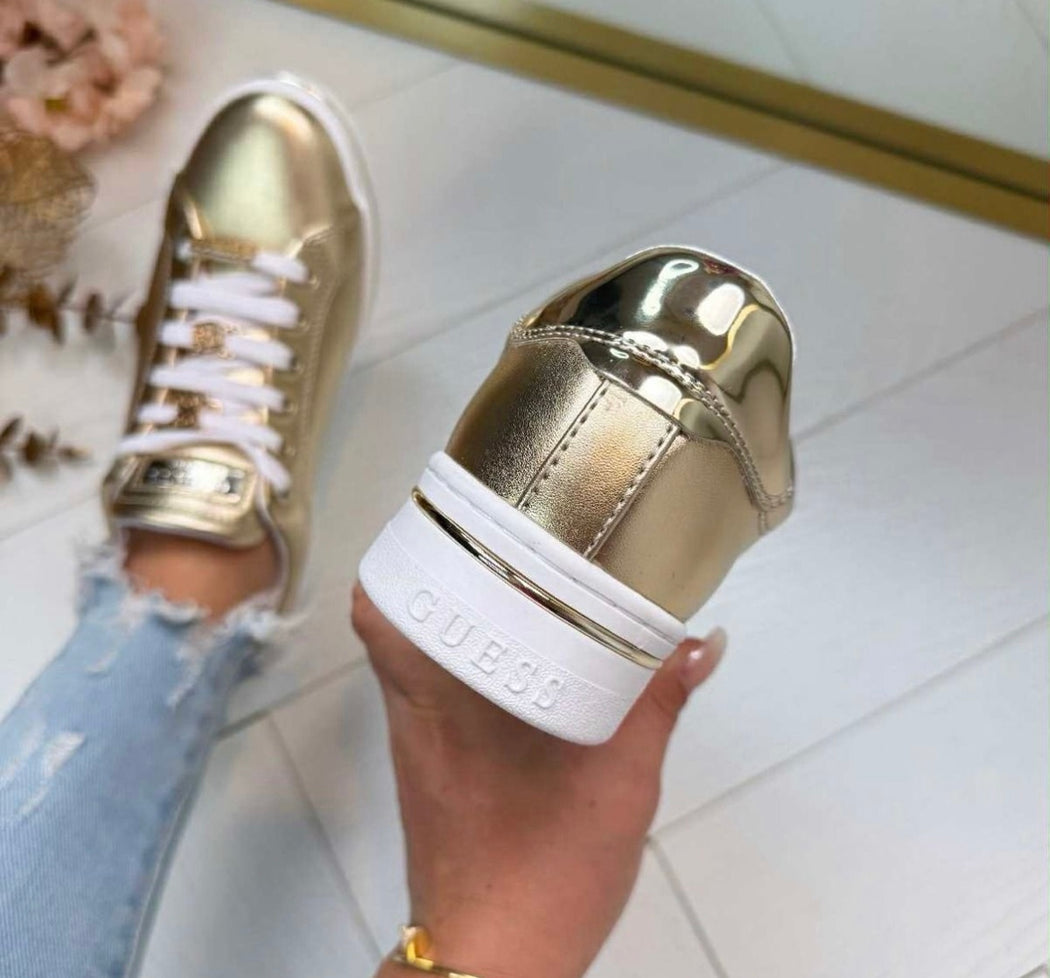 Guess gold sneaker FLTSS3LEL12