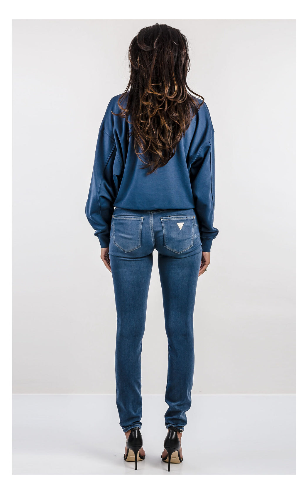 Guess logo hotfix sweater w5yq07kb681
