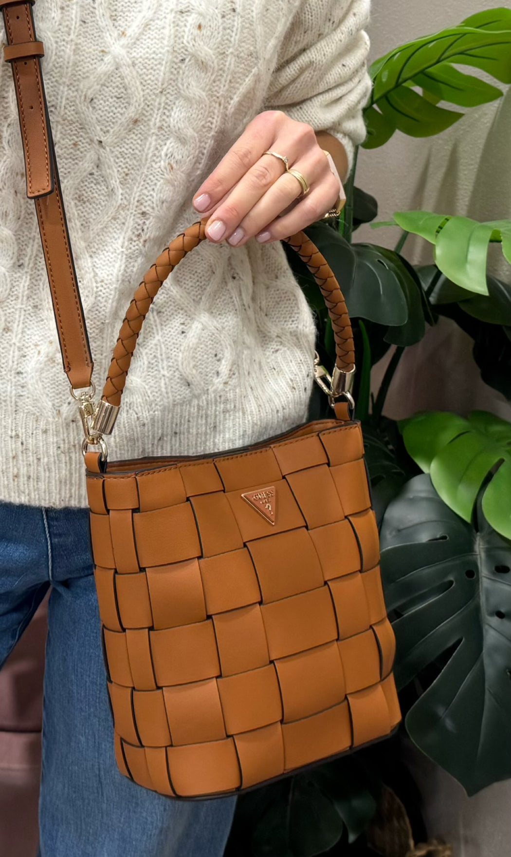 Guess Caramel MAYLEE bag. WG966103