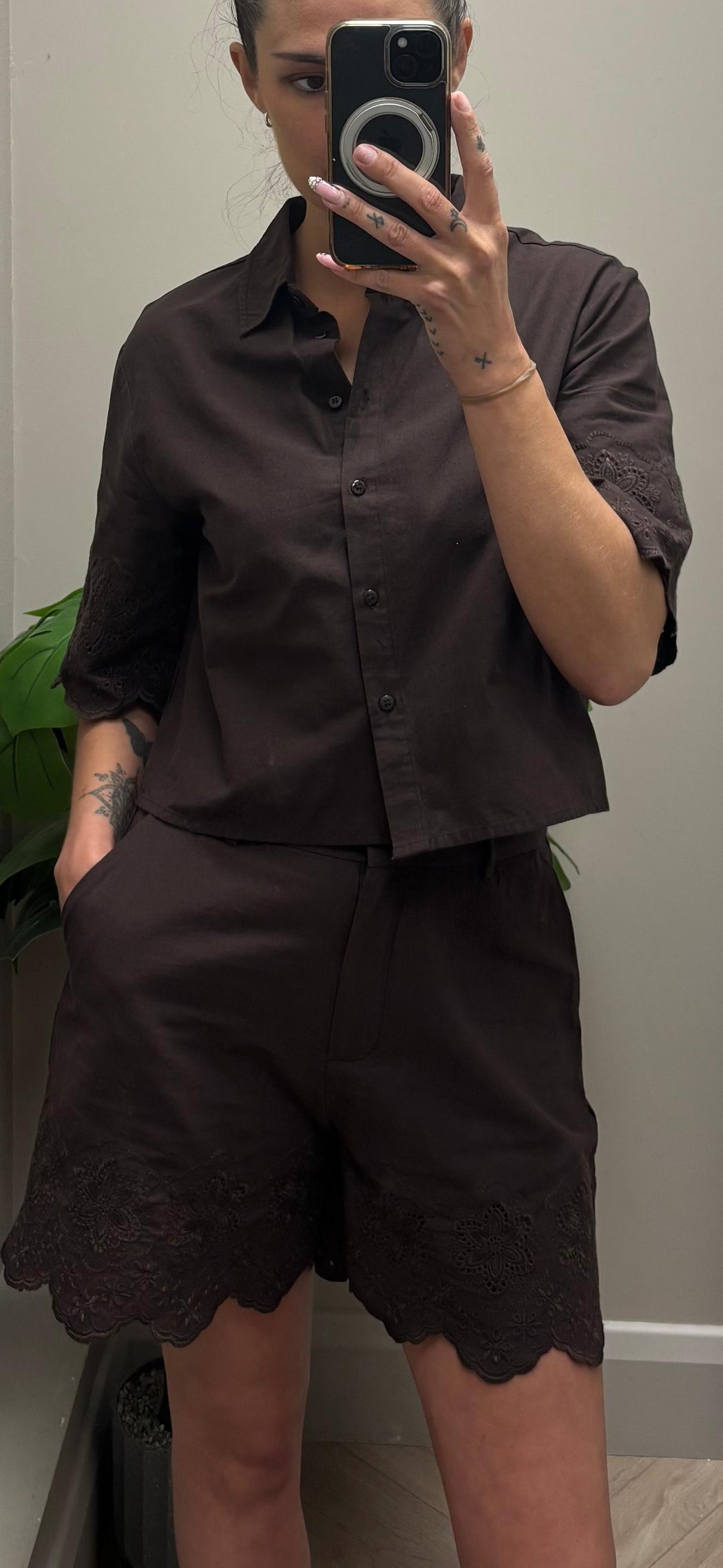 Lencastre brown shorts