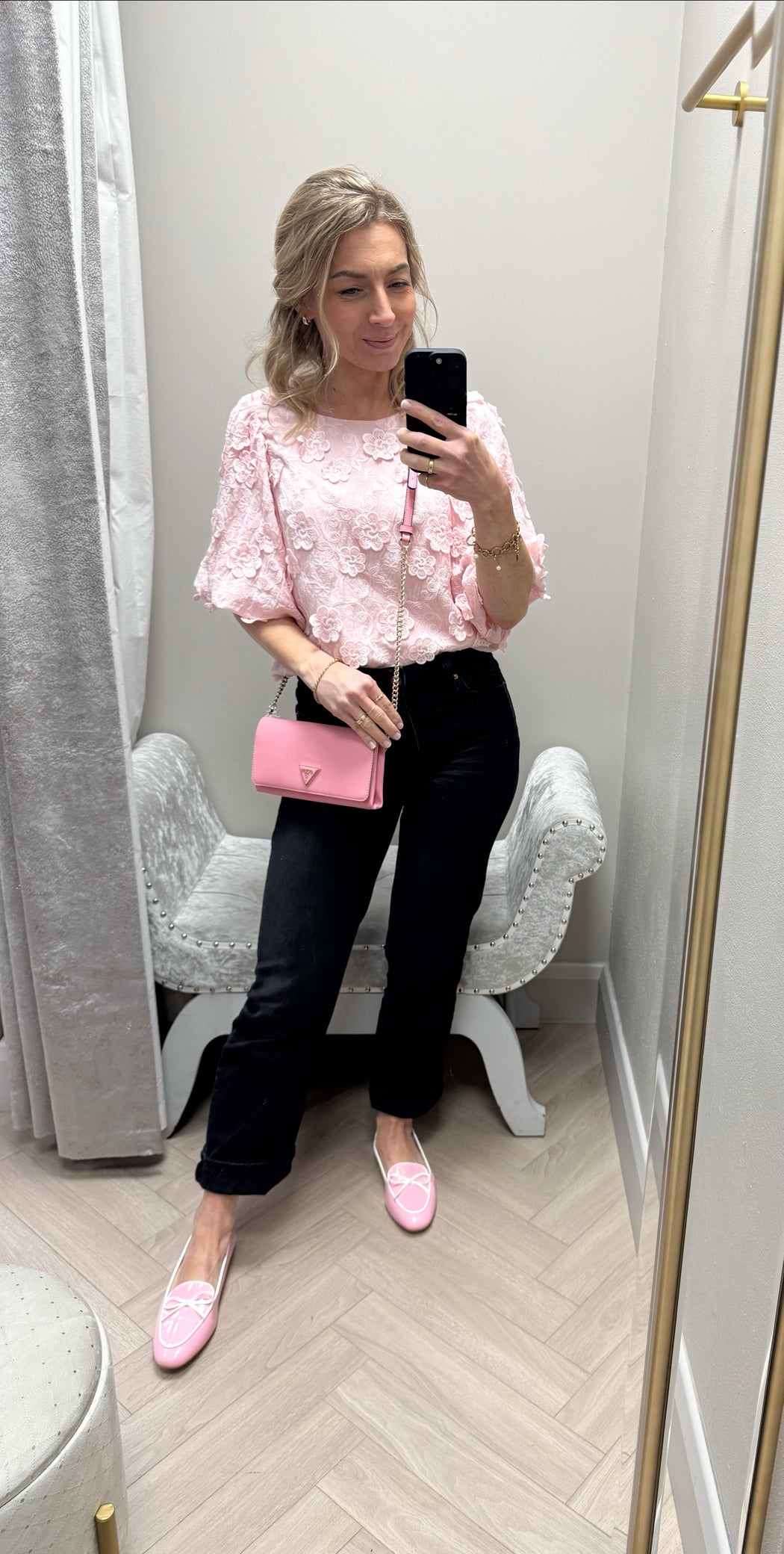 Guess pink Noelle mini ZG787975 crossbody
