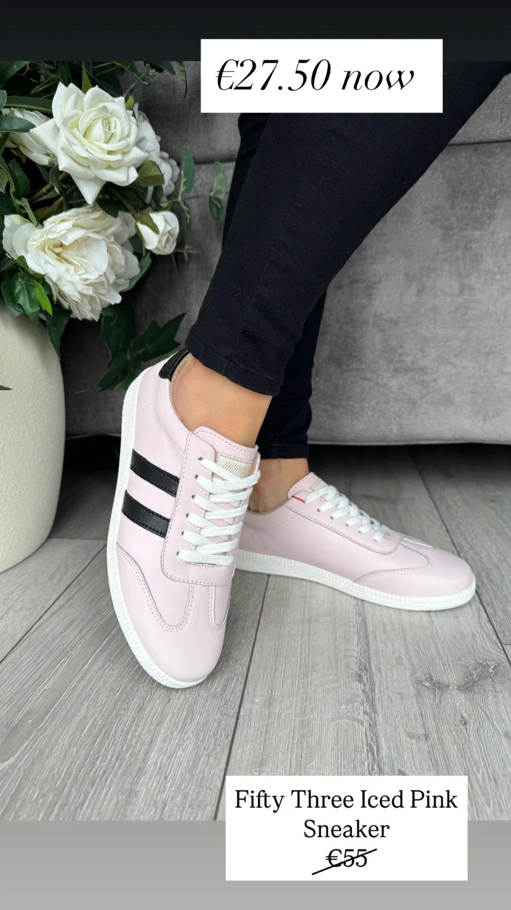 Fifty Three Iced Pink Sneaker