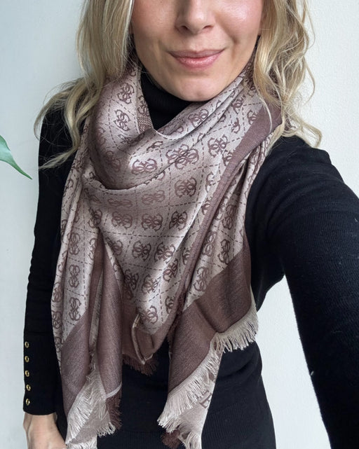 Guess brown scarf AW5449VIS03 - BNL