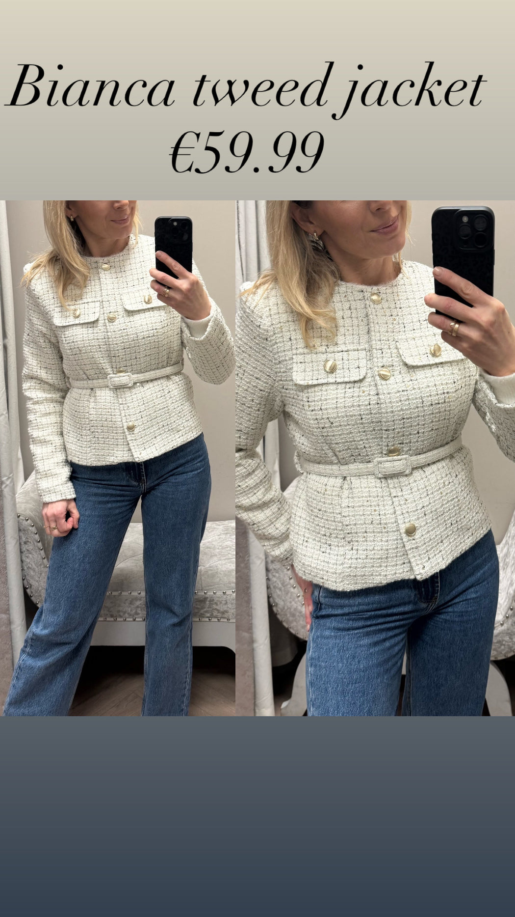 Bianca tweed jacket