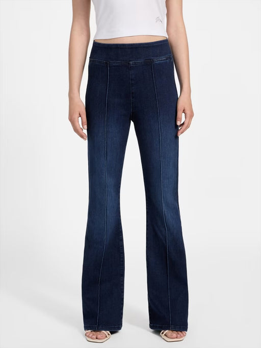 Guess sexy flare denim leggings w5ya0fd5qr0 veur
