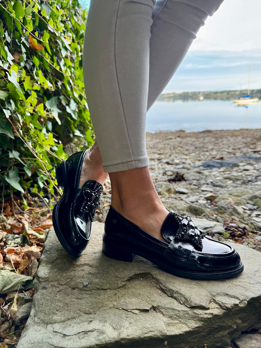 Afyon one ink star loafer