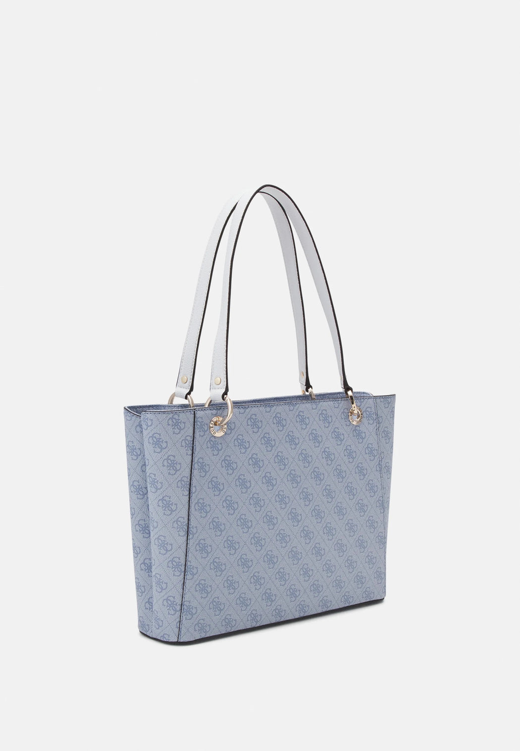 Guess light blue logo noelle tote bag BG787925