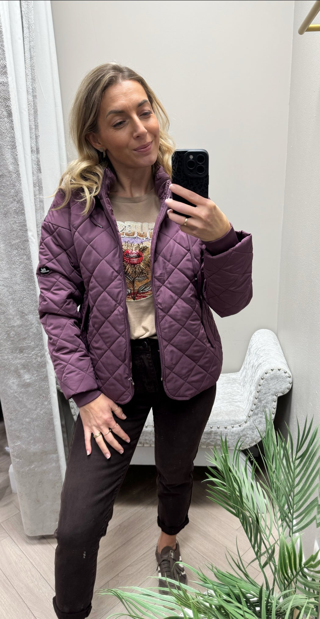 Fia Jacket Plum