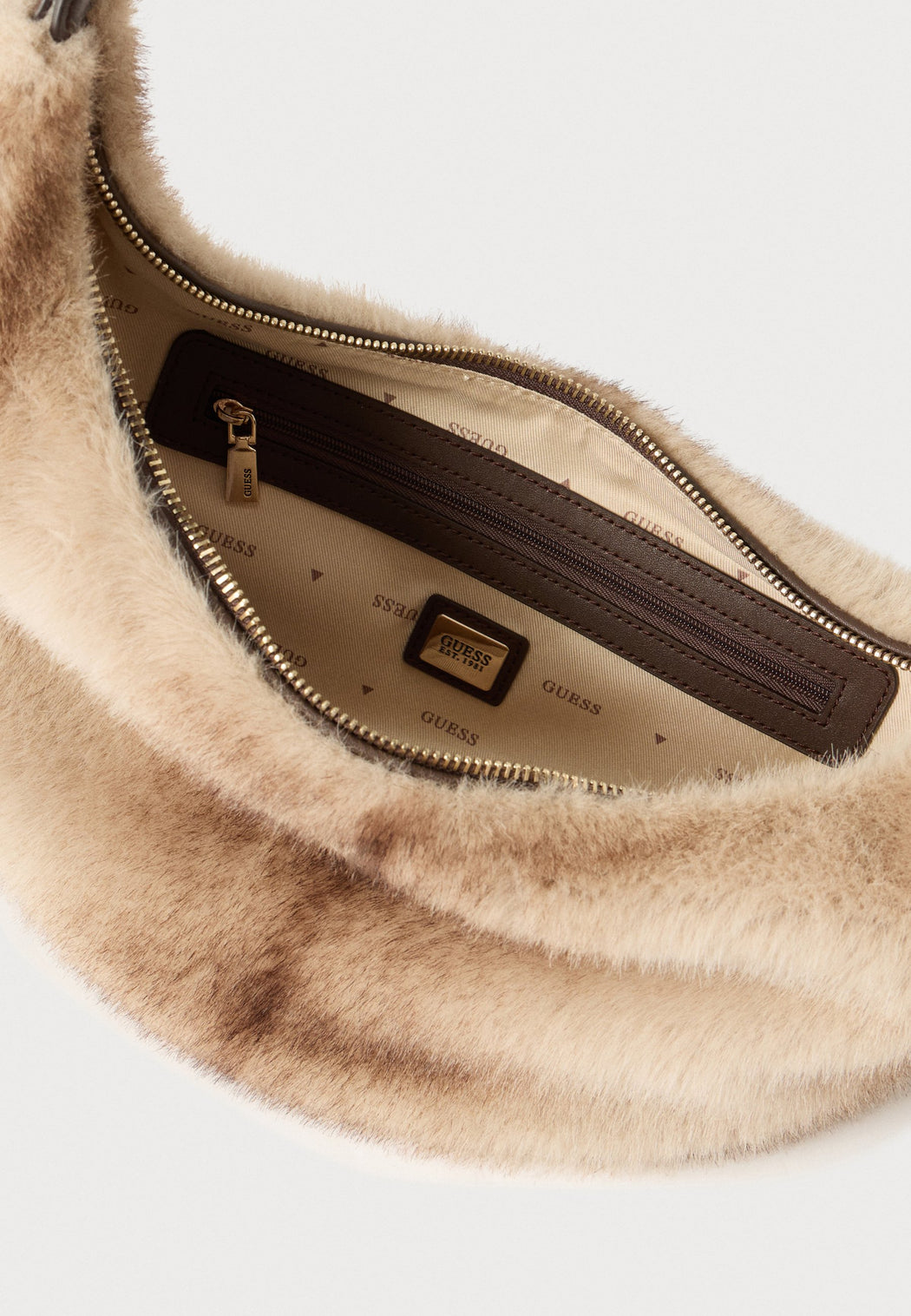 Mavis faux fur hobo bag fg967402