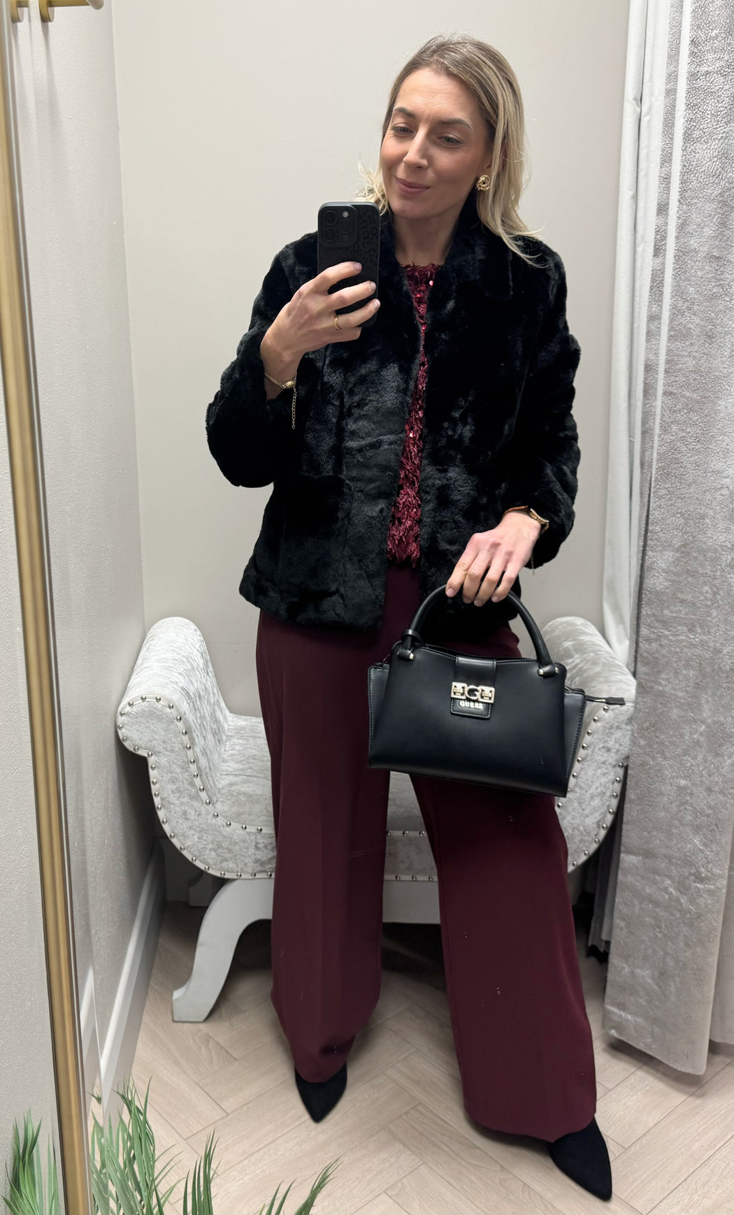 Guess VG989105 BLACK JANE bag