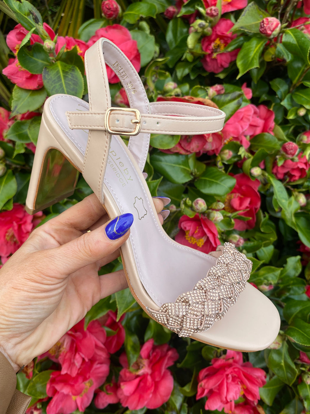 Ingleby rose gold heels