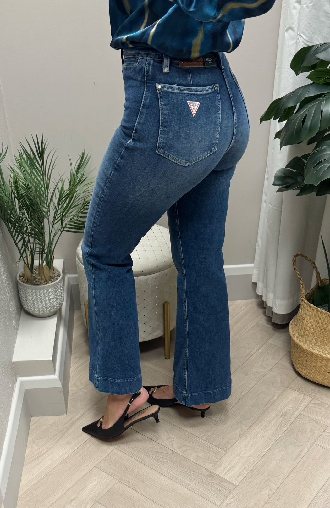 Guess Valerie Wide Leg jeans W5YA74D5PY3