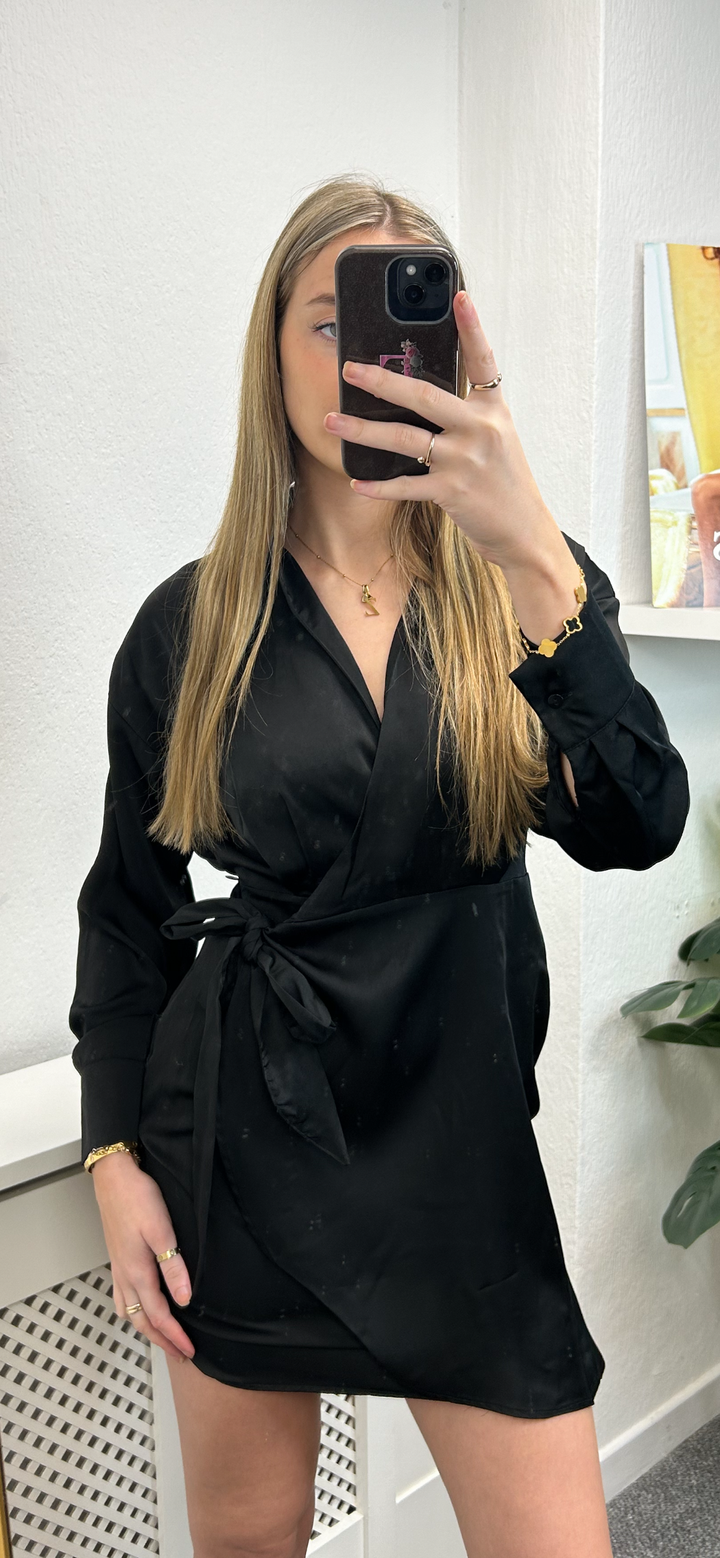 Compostela black dress