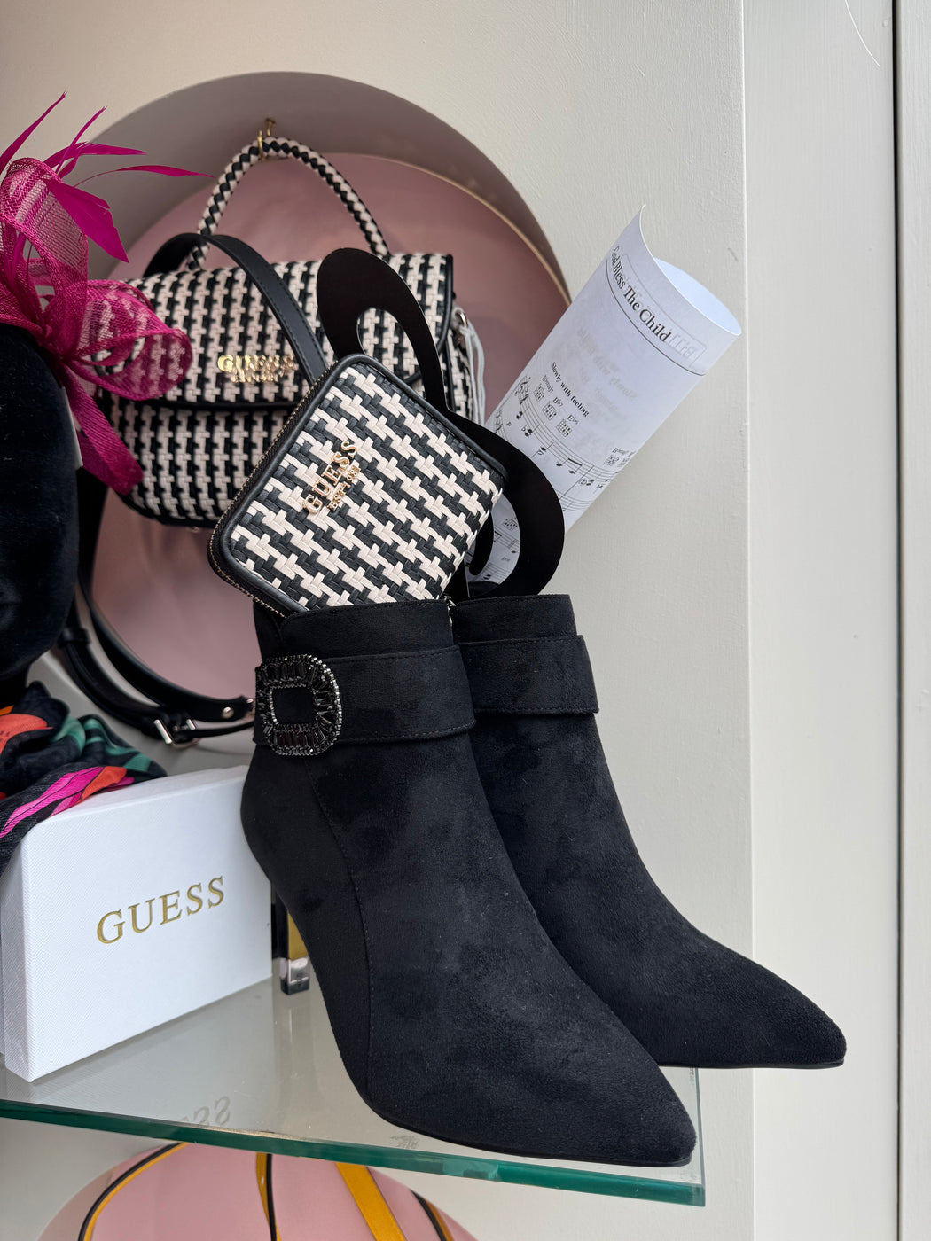 Guess mirema black wallet wg9631137