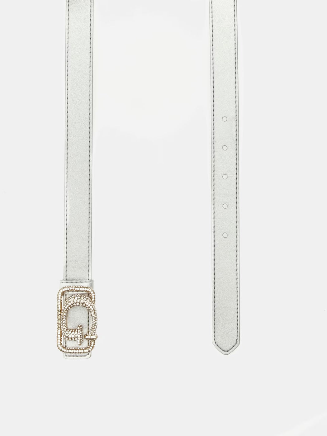Silver guess Prue Jewel reversible  Belt