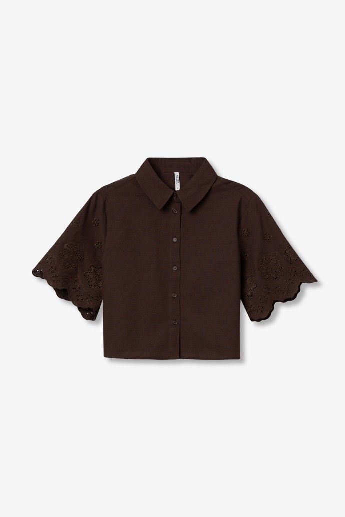 Lencastre-c brown shirt