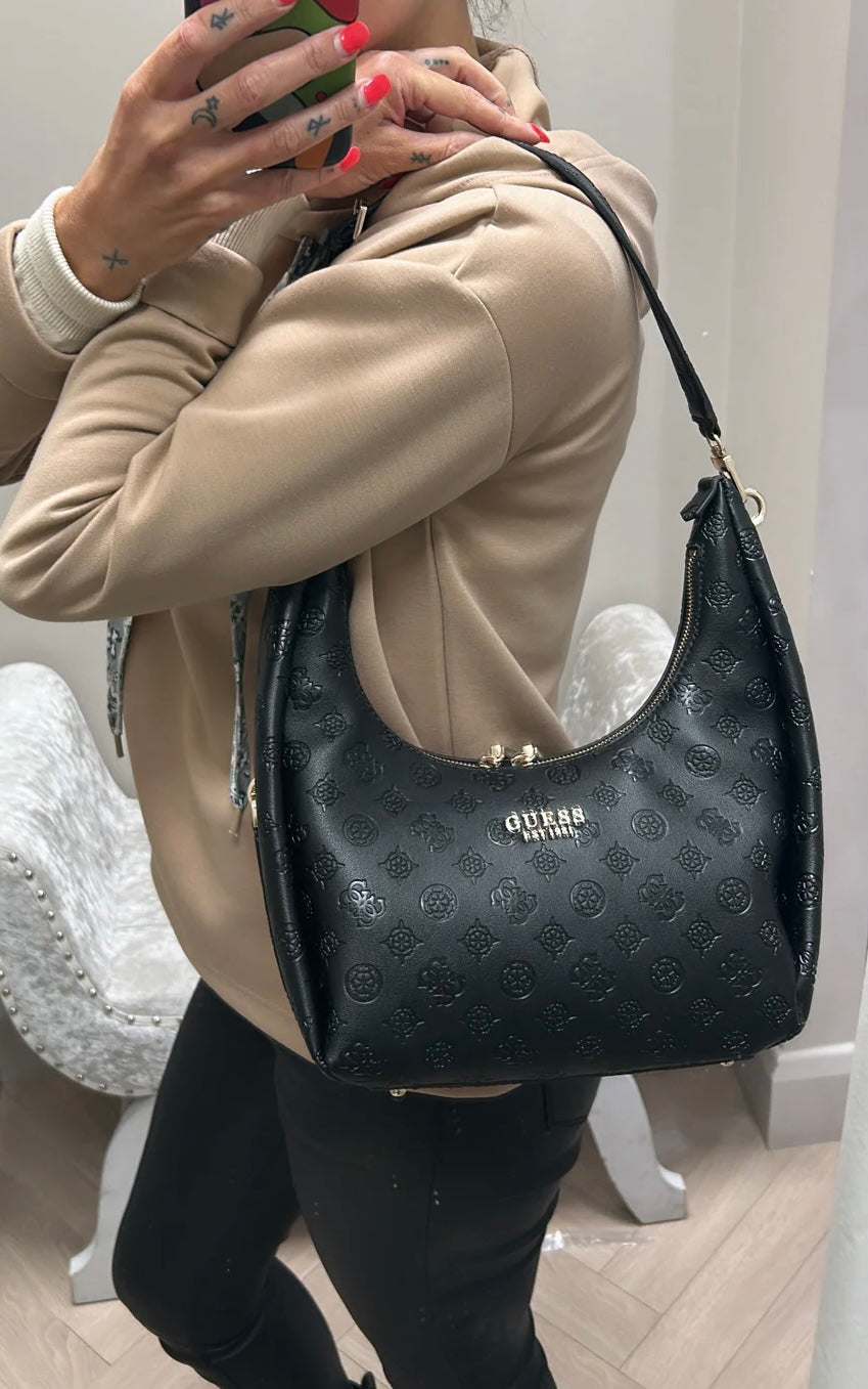 Guess Black Logo Bag. PD966502