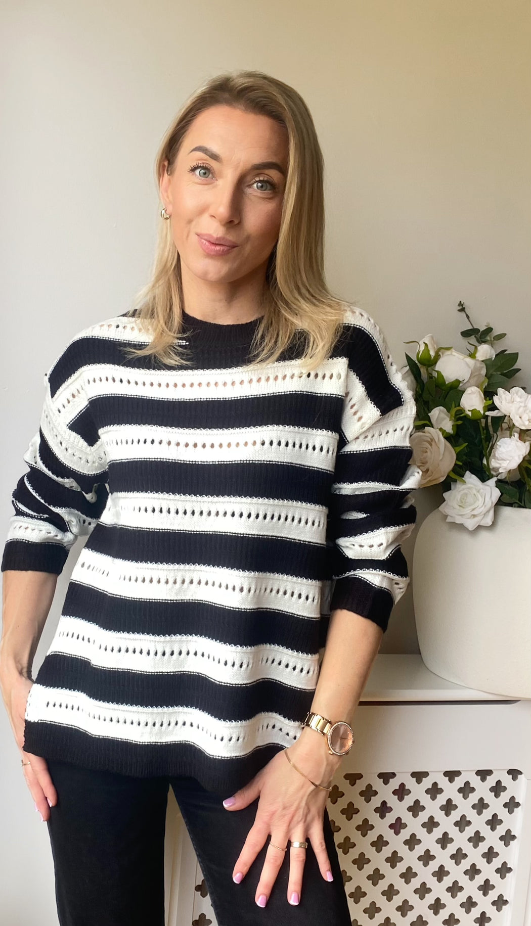 Brina stripe sweater