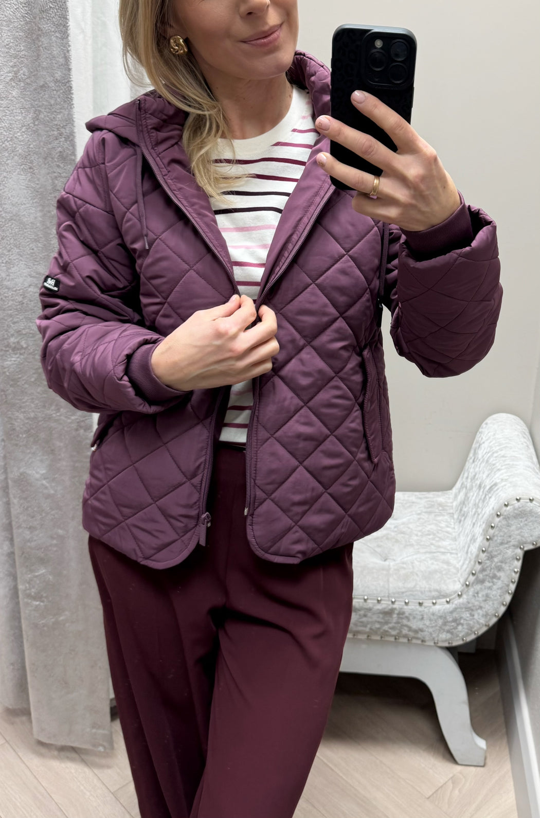 Fia Jacket Plum