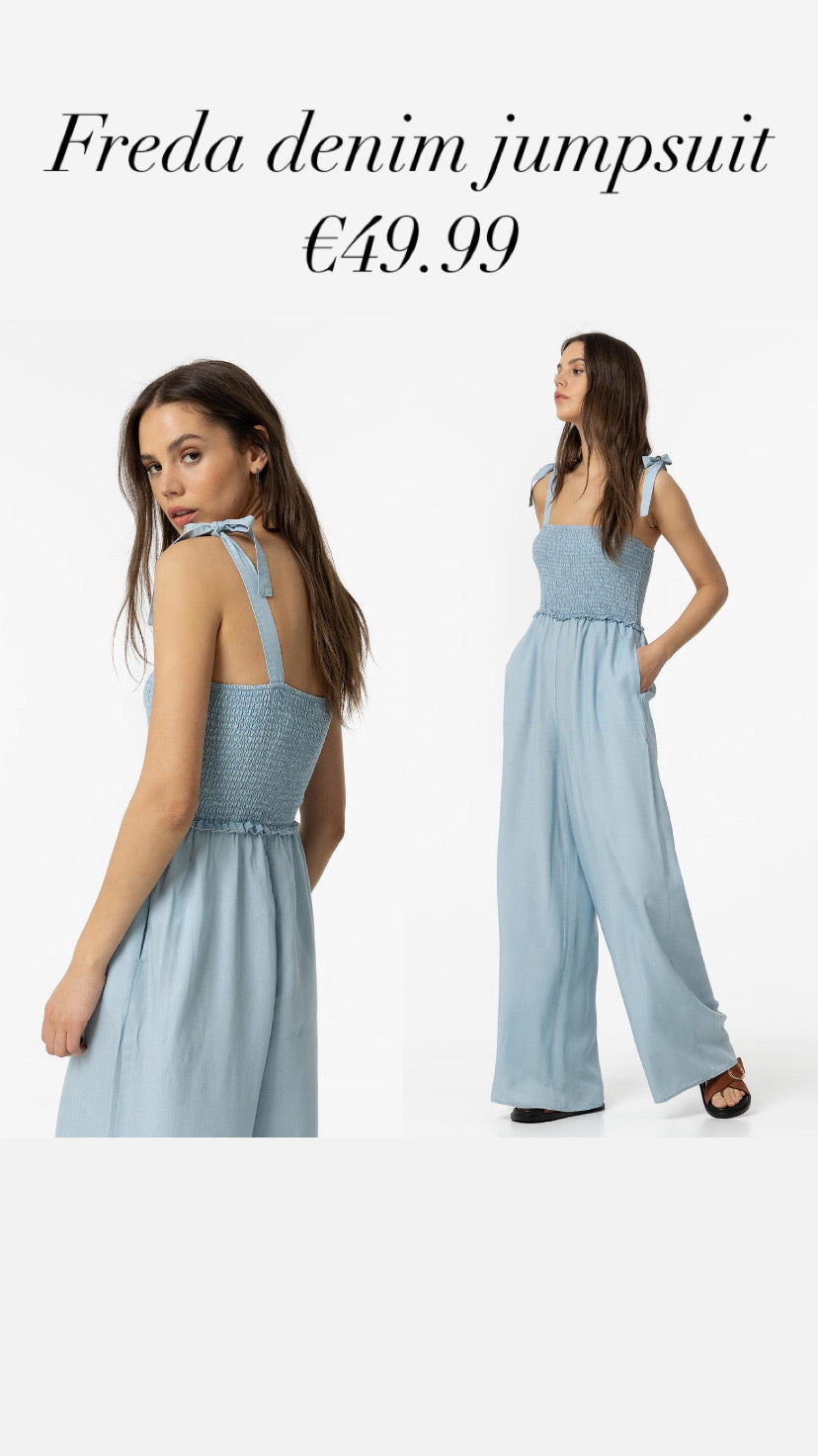 Freda denim jumpsuit