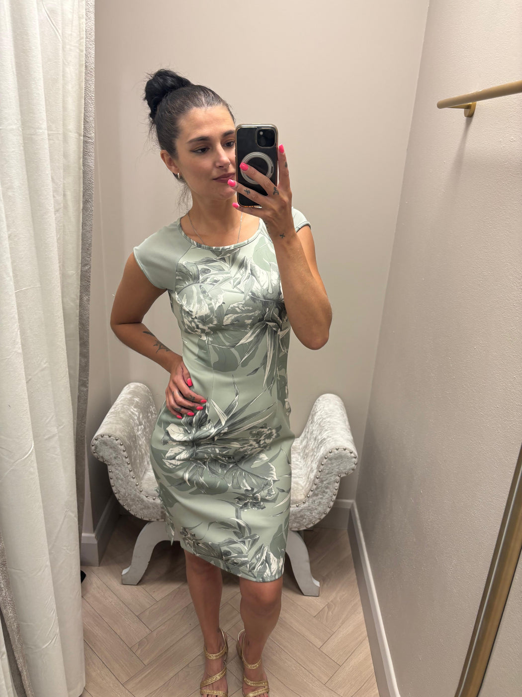 W3YK64K9UN2 guess scuba bodycon dress