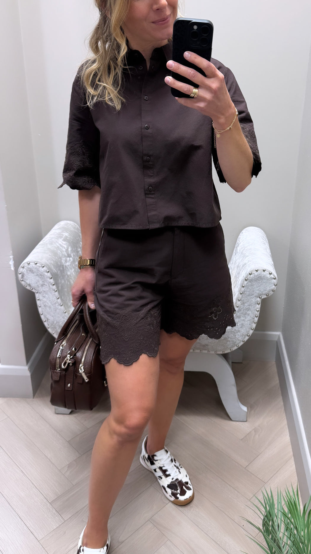 Lencastre brown shorts