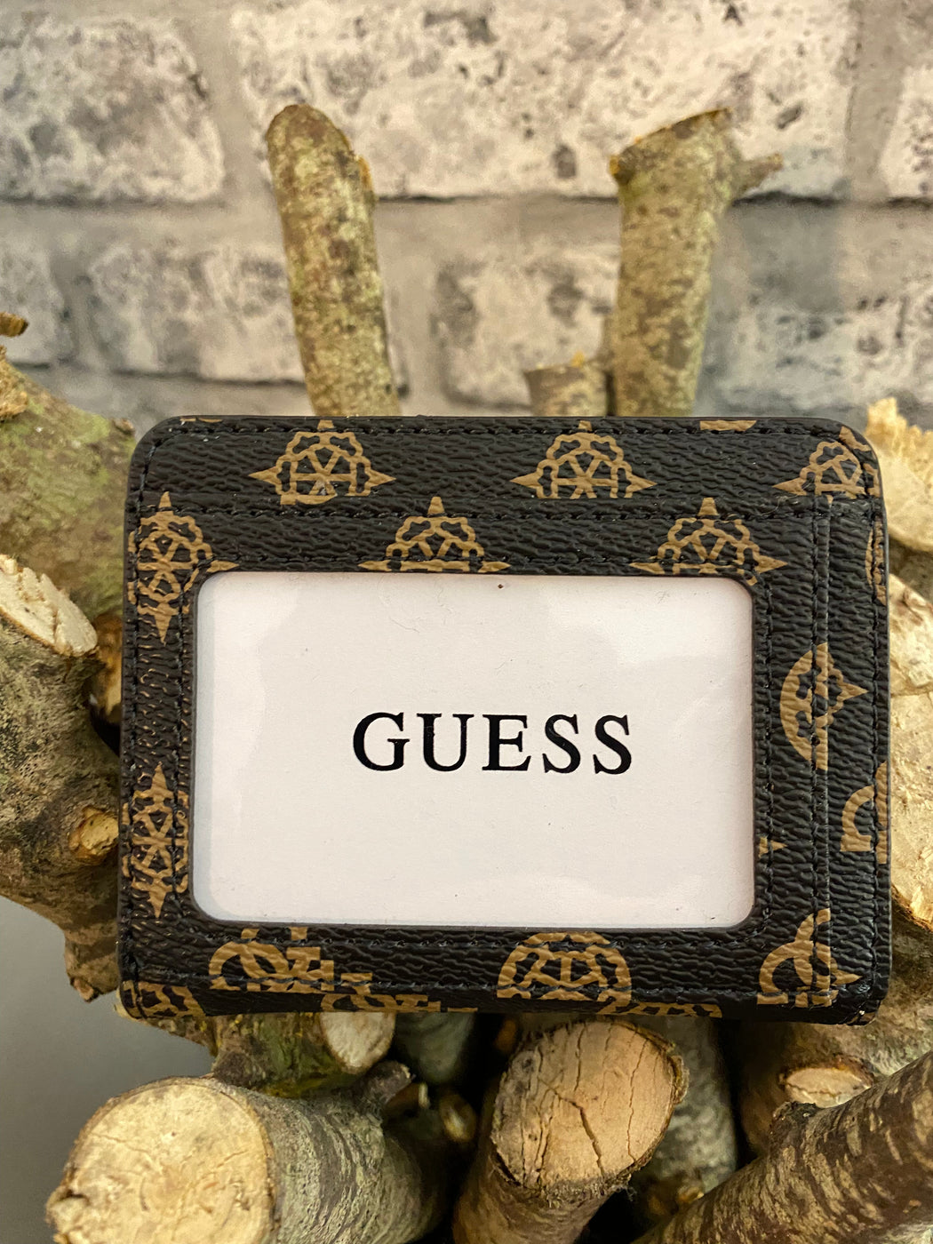 Pg850044 Guess mocha  logo laurel slg