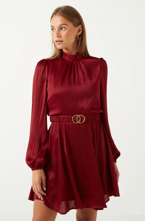 Lara wine dress