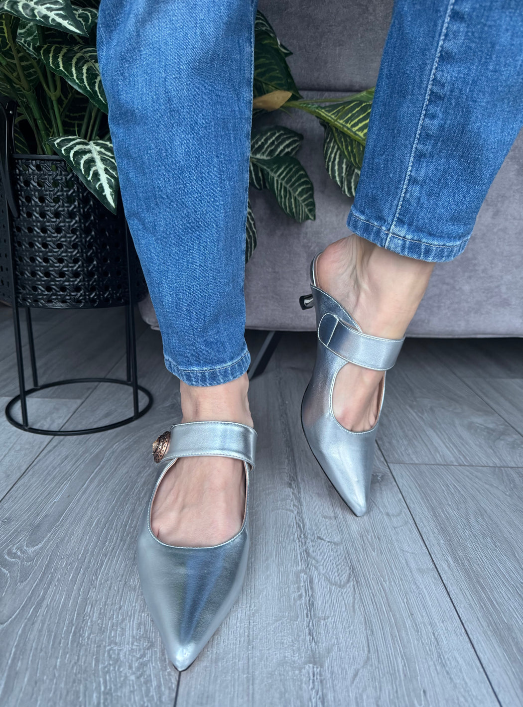 Sofitel silver heels