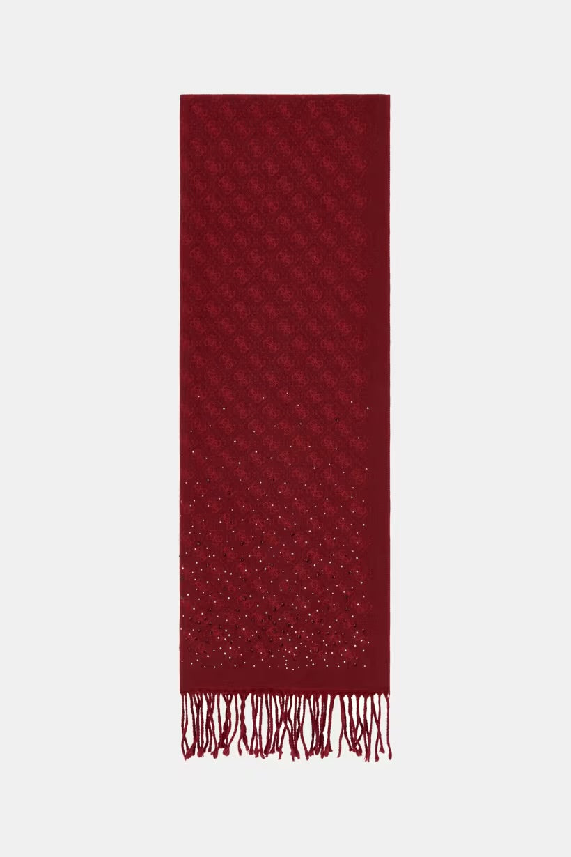 Guess burgundy scarf  AW5658POL03 - BUR