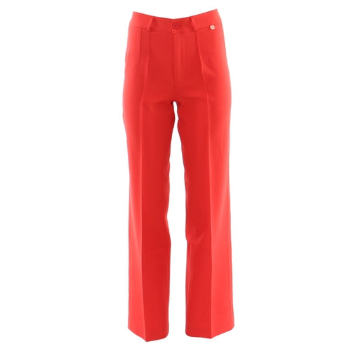 Hallie coral trousers