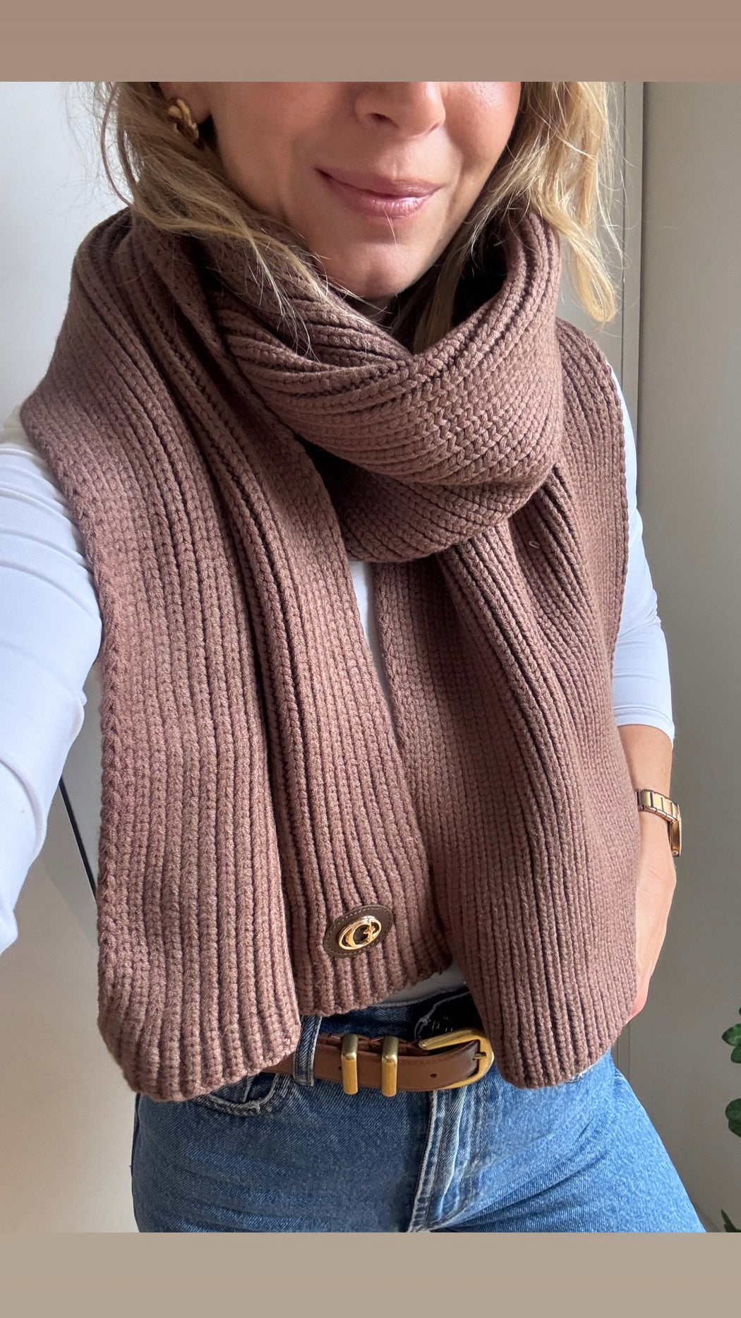 Guess espresso scarf AW5639POL03 - ESP