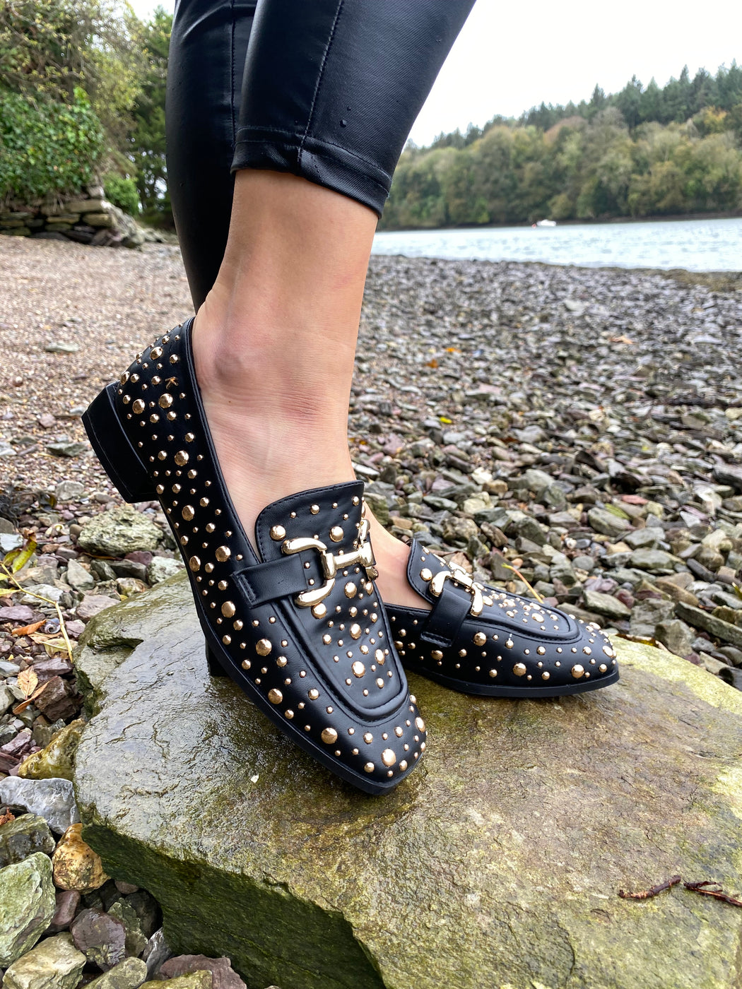 Peniston schwarz black stud