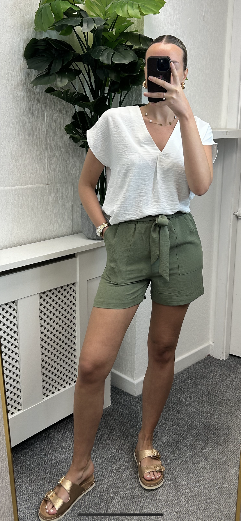 Bali khaki shorts