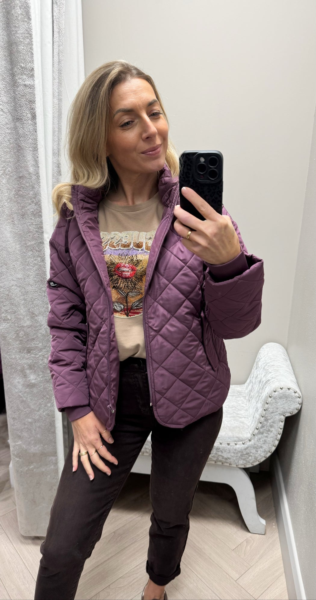 Fia Jacket Plum