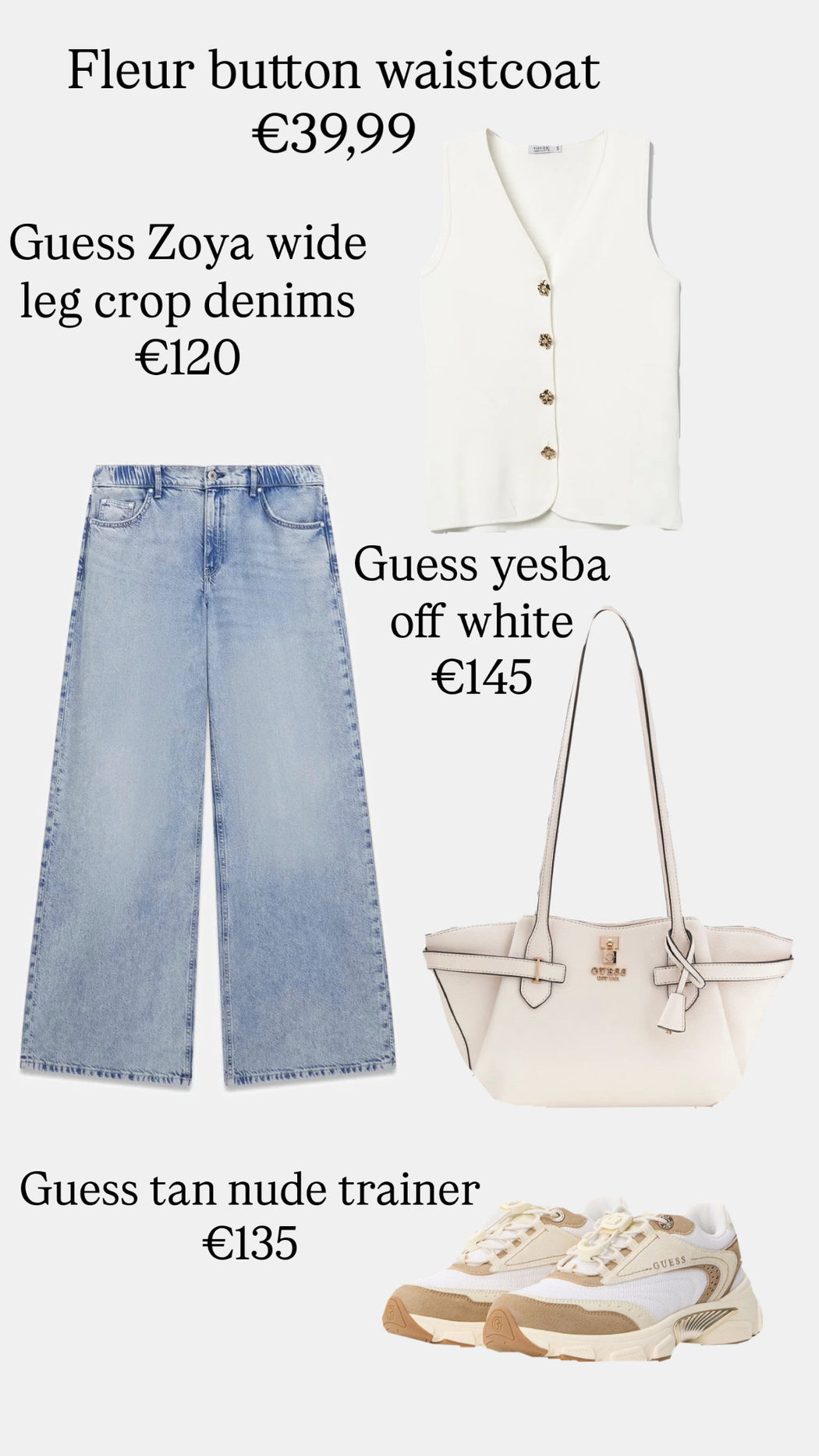 Guess yesba offwhite BG783308