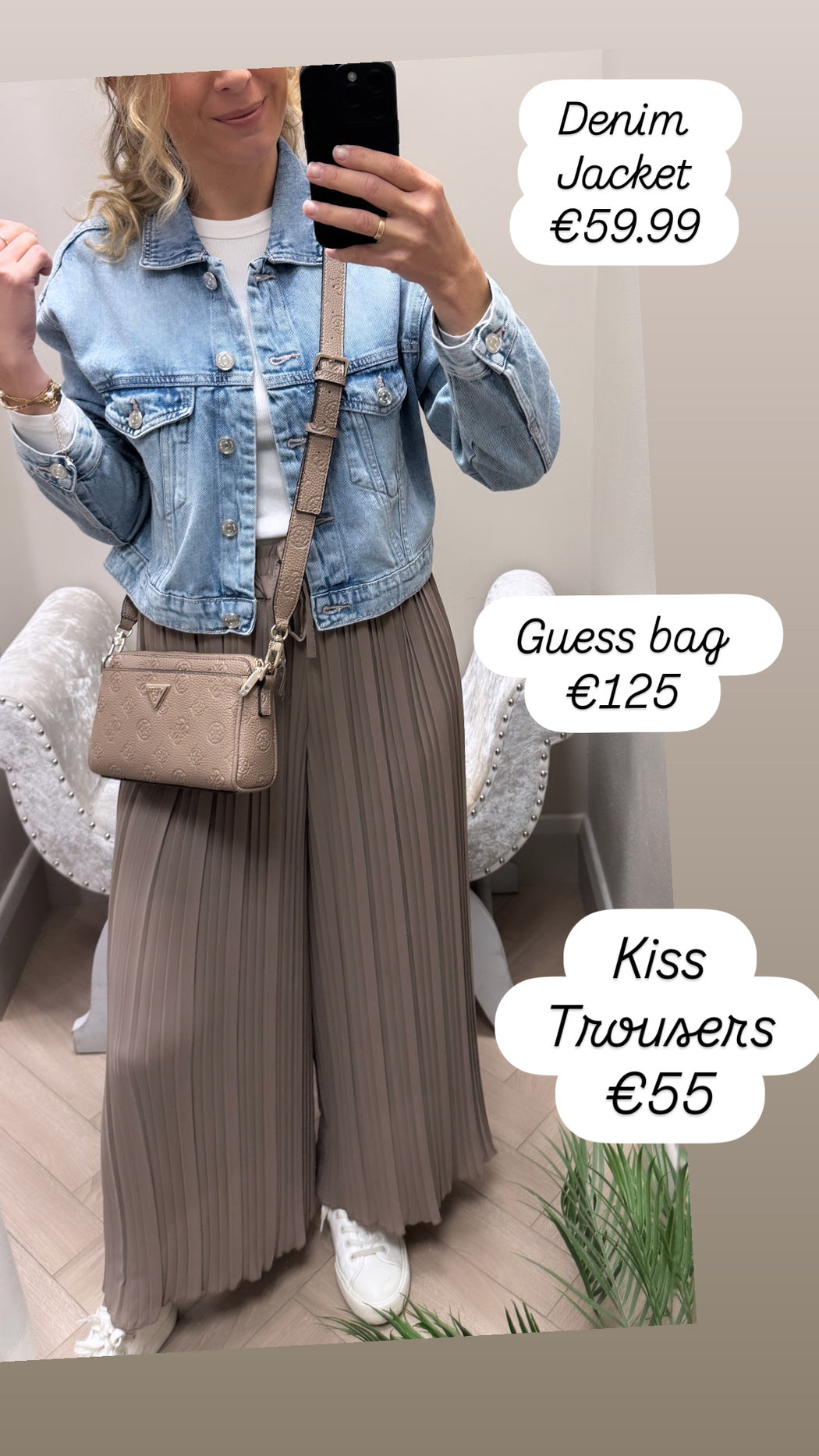 Guess dark taupe logo pd988872