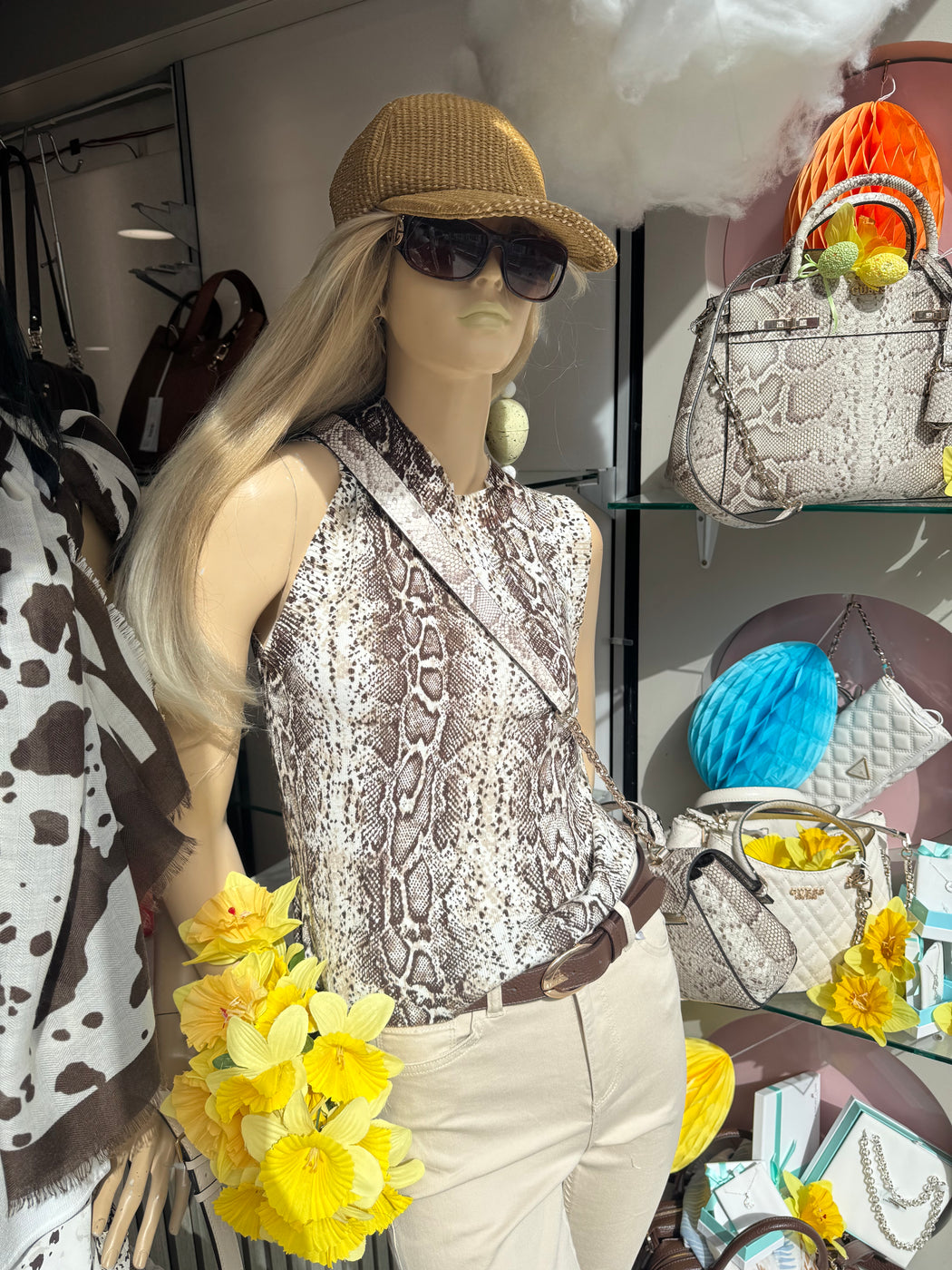 Guess Baseball straw cap AW5506POL01 - TAU