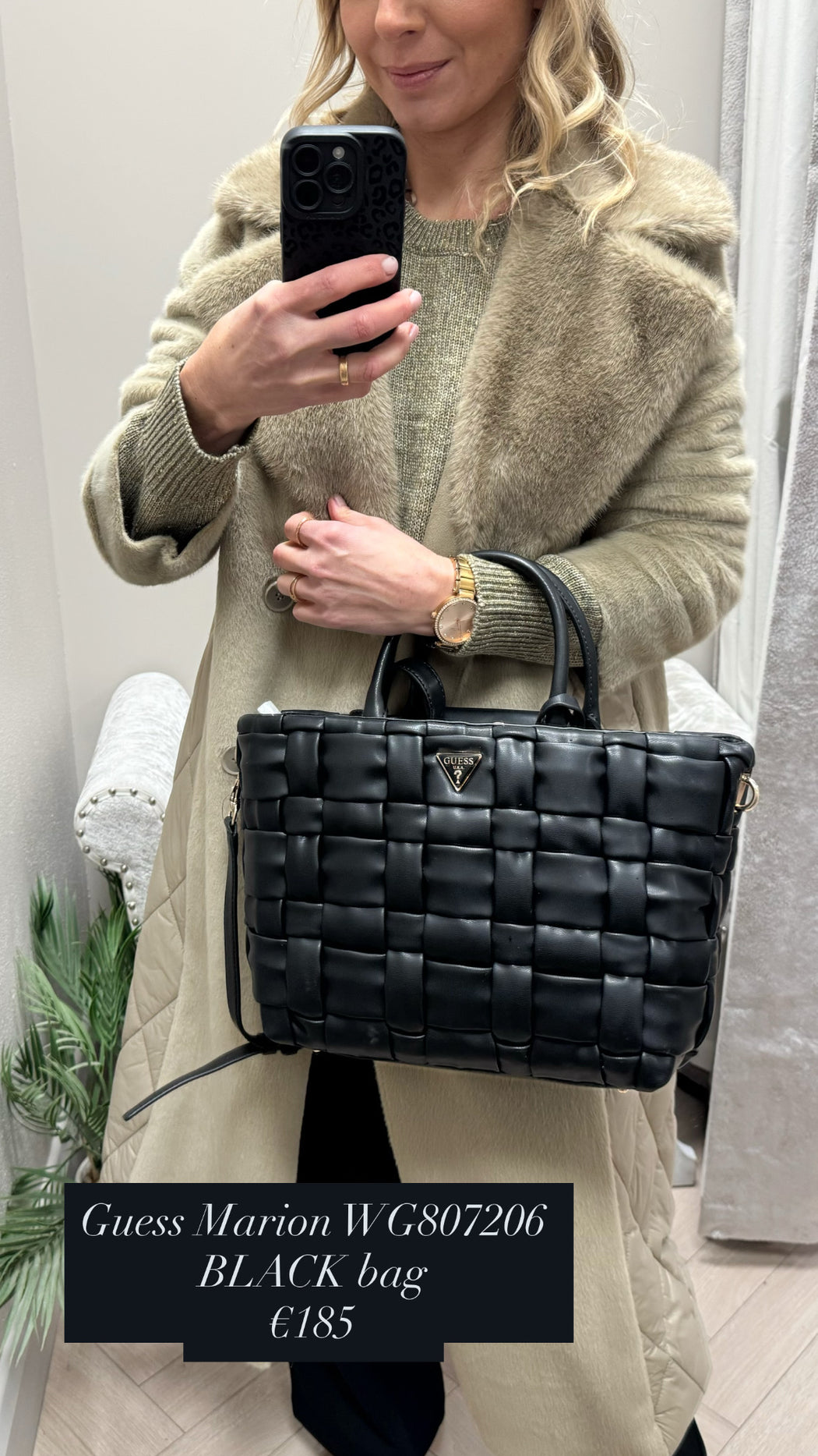 Guess Marion WG807206
BLACK bag