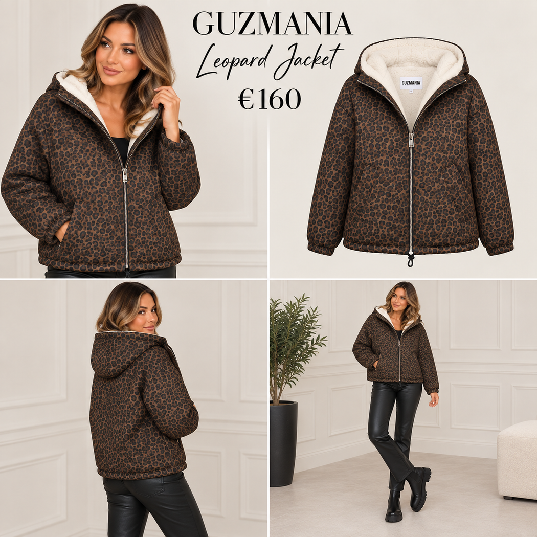 Guzmania leopard-print jacket