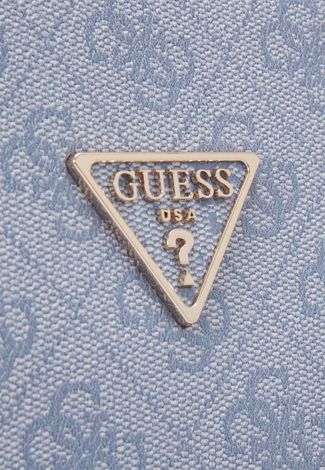 Guess light blue logo noelle tote bag BG787925