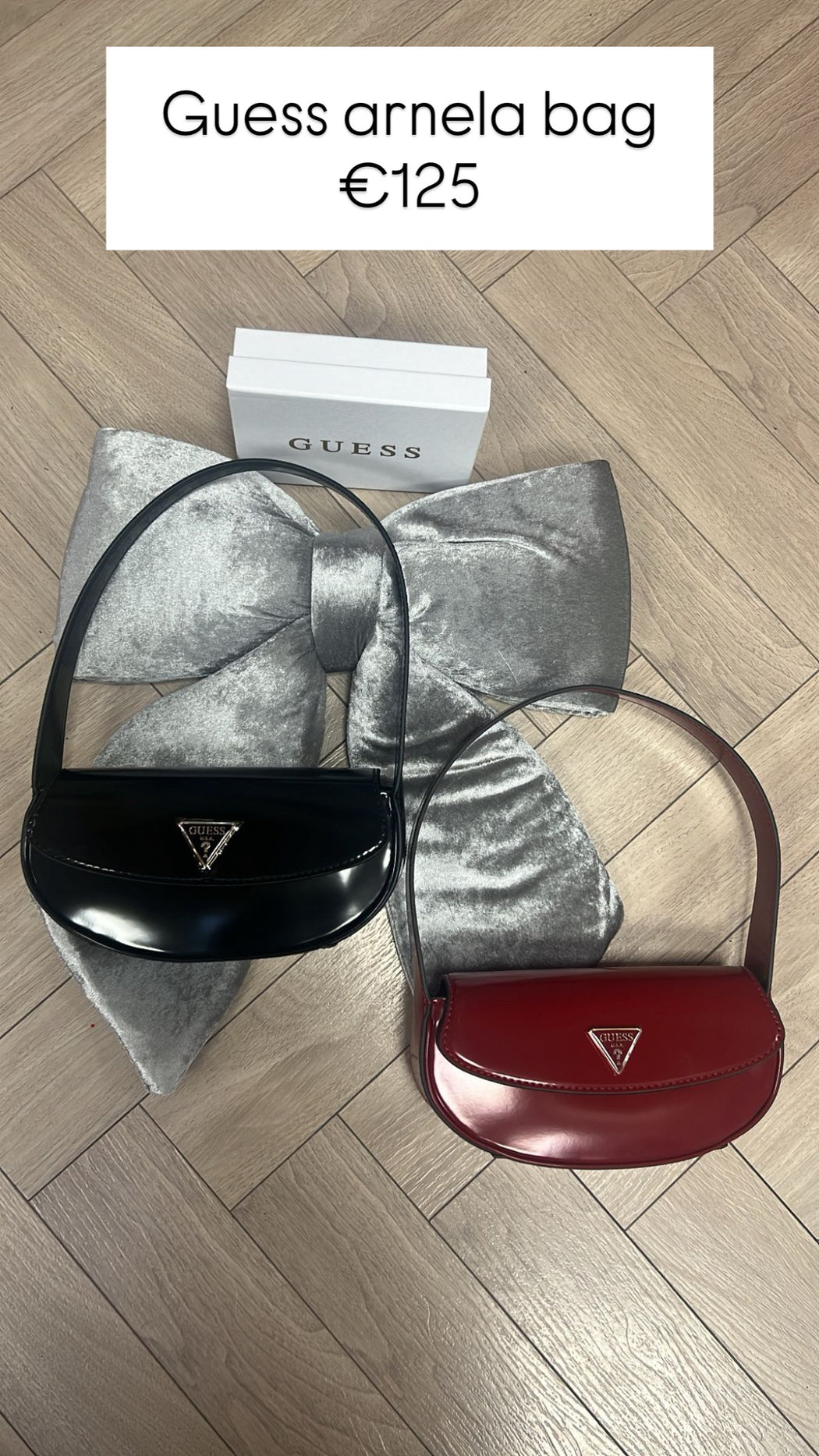 Guess black arnela mini shoulder bag NG949678