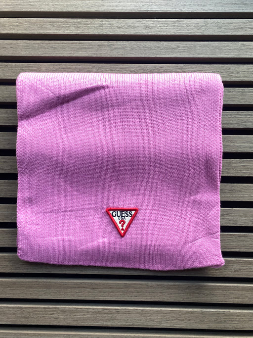 Pink red logo scarf aw5235VIS03-pink guess