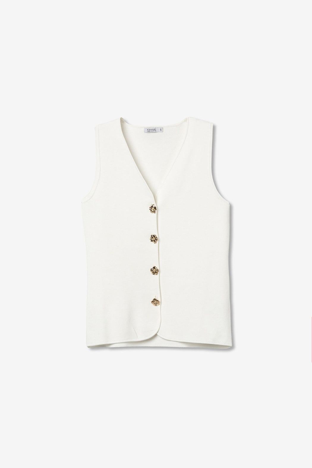 Fleur button waistcoat