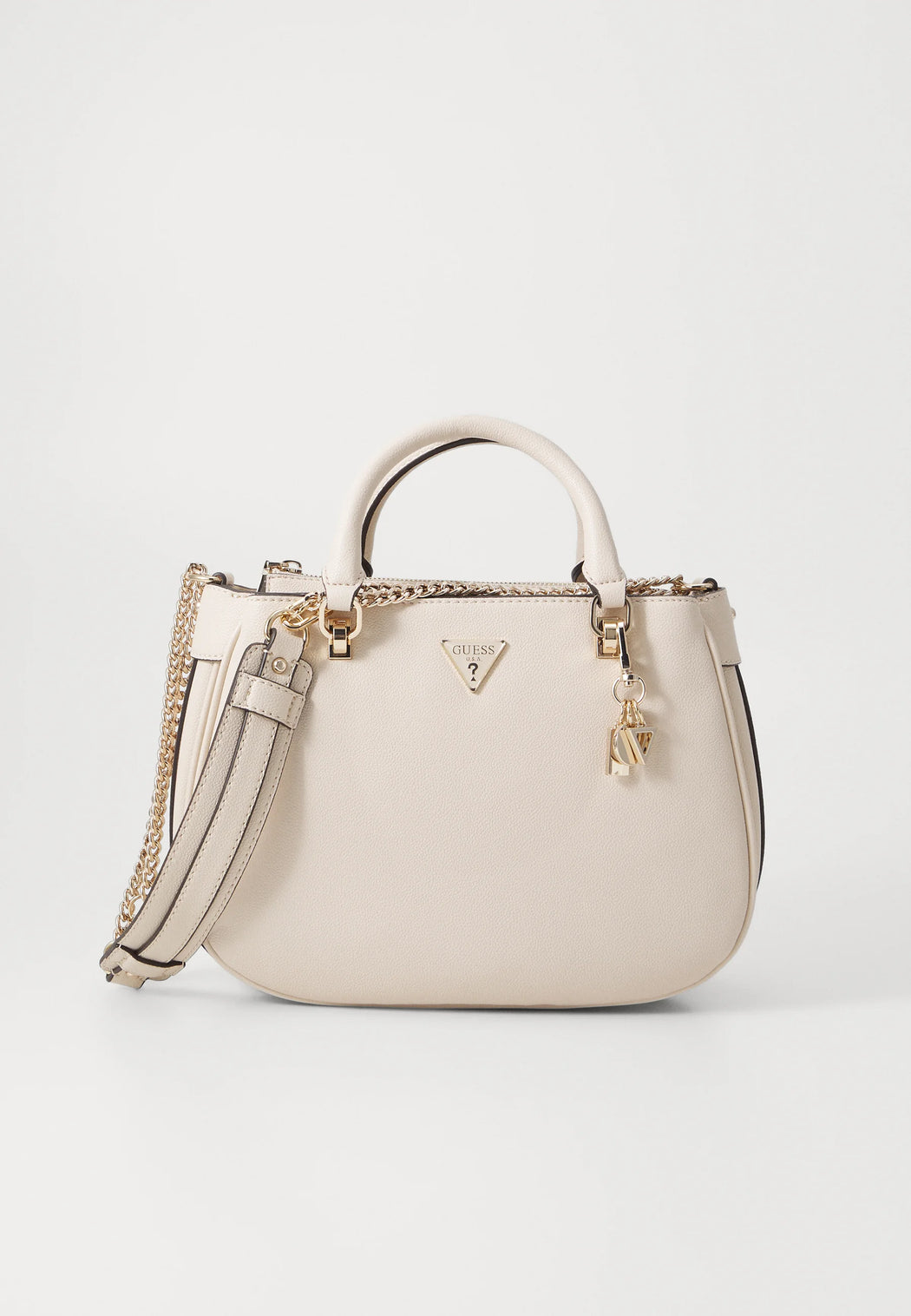 Fedora guess satchel Handbag - bone bg951909