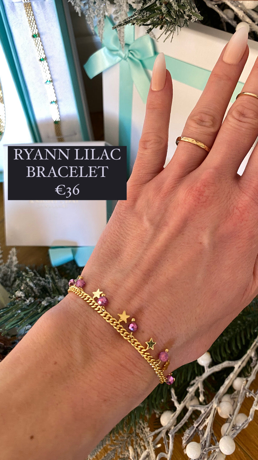 R502BSF RYANN LILAC BRACELET