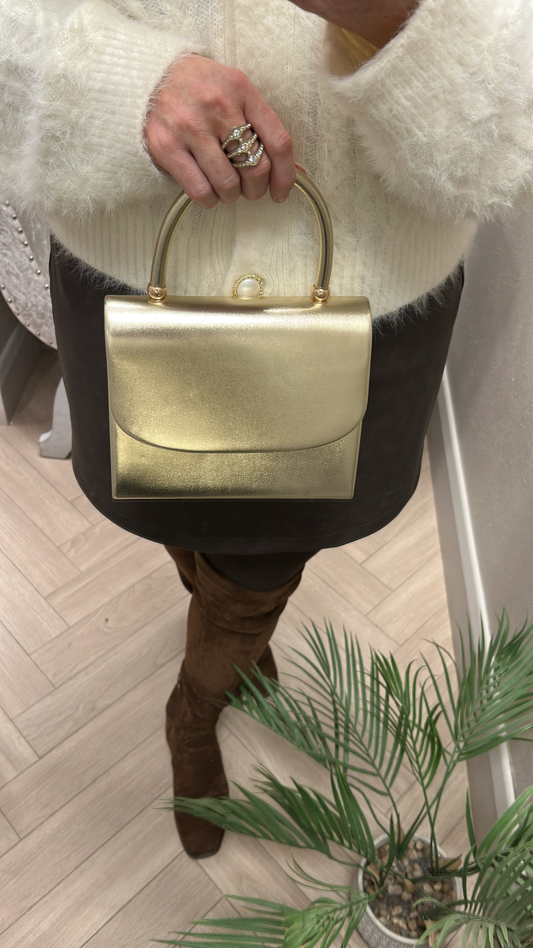 Lowie gold bag